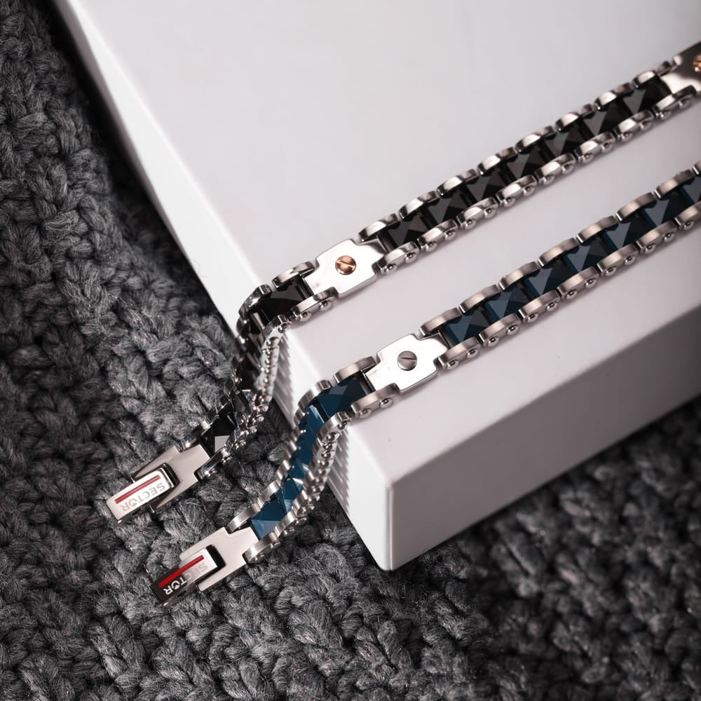 Bracciale uomo gioielli Sector Ceramic SAFR31 - Arena Gioielli