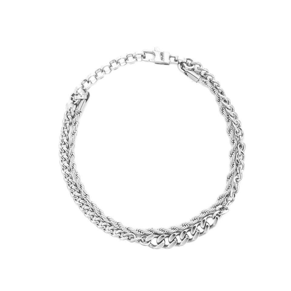 Bracciale Uomo Cesare Paciotti 4US Multicatena 4ubr8508 - Arena Gioielli - cesare paciotti