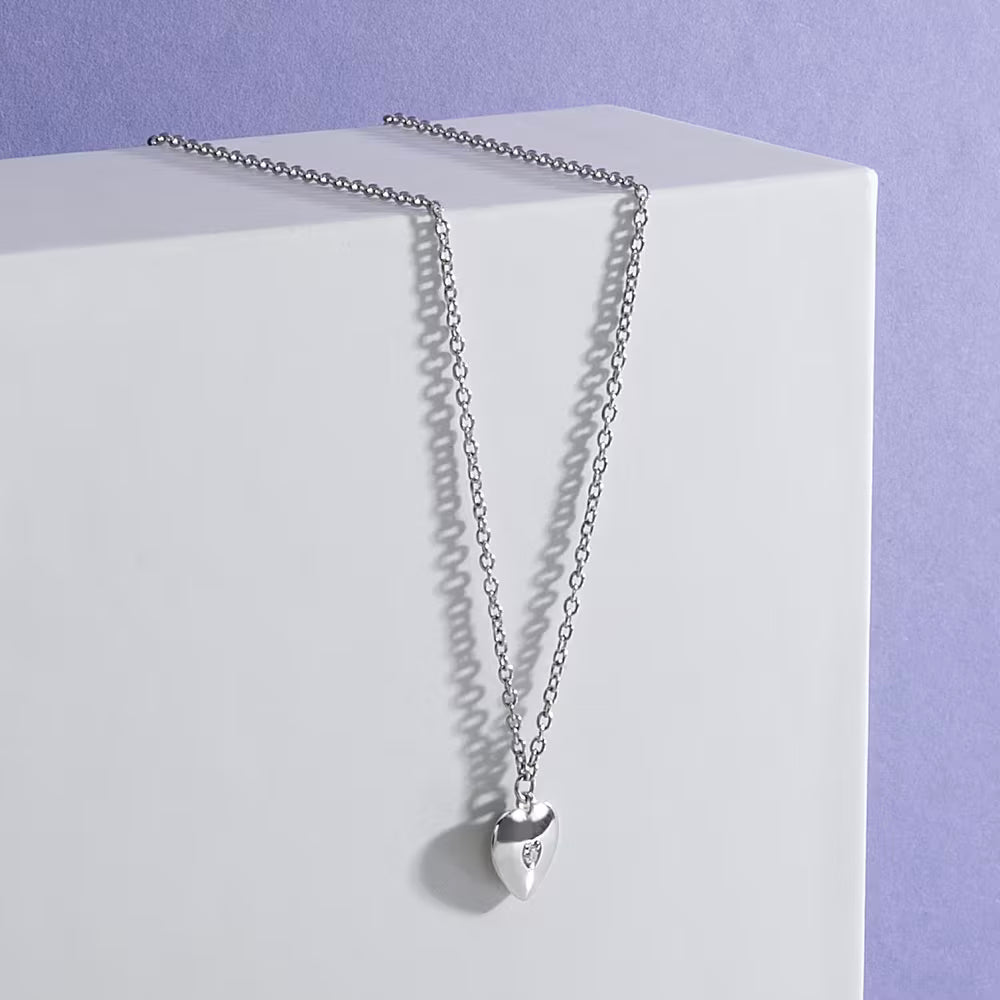Collana Donna Morellato Dono in Argento con Pendente Cuore e Zircone – SAZL01 - Arena Gioielli - Morellato