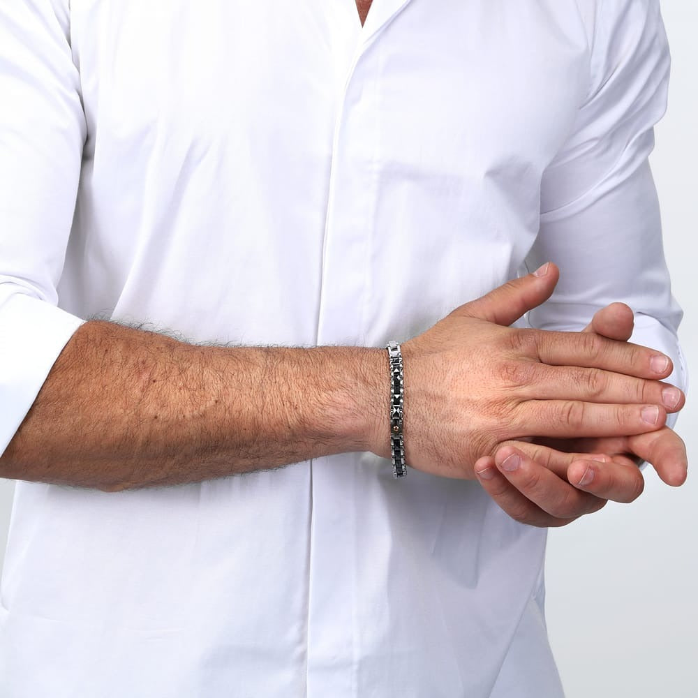 Bracciale uomo gioielli Sector Ceramic SAFR30 - Arena Gioielli - Sector