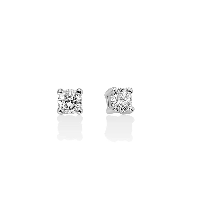 Orecchini Donna Miluna Punto Luce Oro Bianco e Diamanti ERD5068-030G7 - Miluna