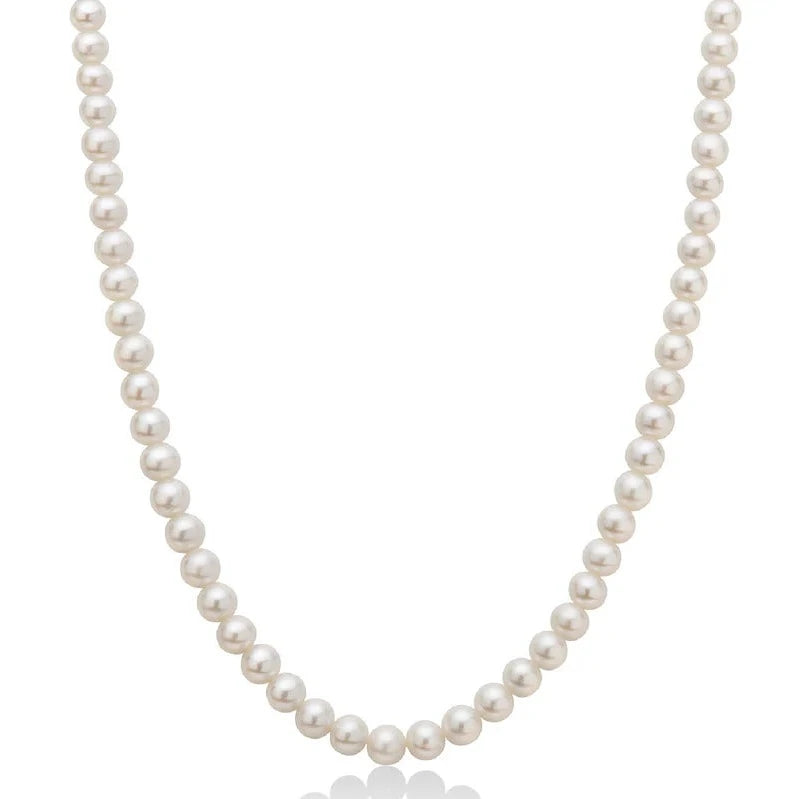 Collana donna Miluna in oro e perle 5,5/6 mm PCL4197V