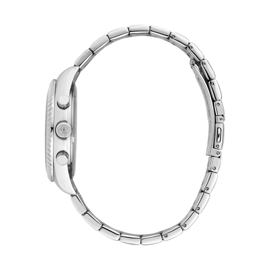 Orologio Uomo Maserati Competizione Multifunzione in Acciaio Silver con Quadrante Blu e Bracciale R8853100048 - Maserati