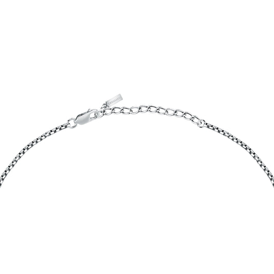Collana Uomo Trussardi T-Steel in Acciaio con Pendente Rose-Gold TJAXV59 - Arena Gioielli - Trussardi
