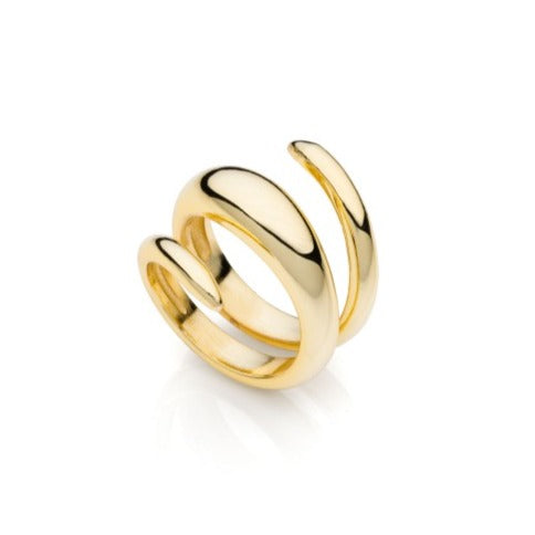 Anello donna in bronzo Dorato UnoAerre 010exa0040000 2402 - Arena Gioielli - Unoaerre