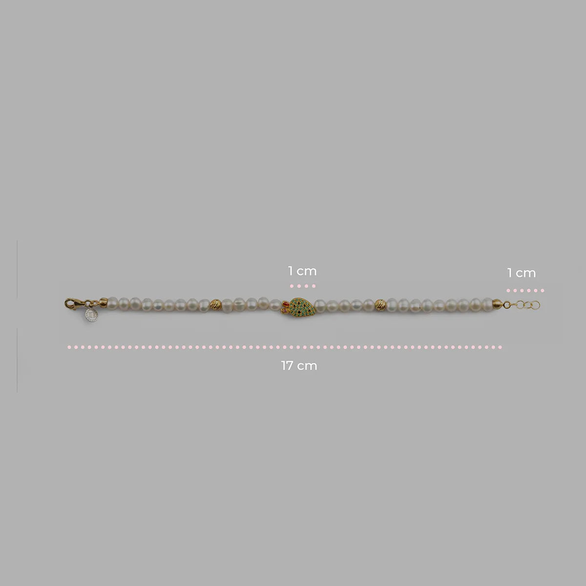Bracciale donna in argento Isola Bella Perla Pala di Fico Lapilli 20001404 - Arena Gioielli