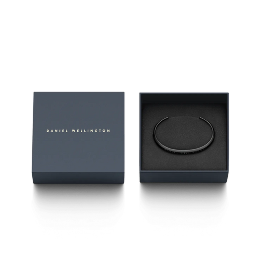 Bracciale rigido nero Classic Daniel Wellington DW00400382 - Arena Gioielli - Daniel Wellington