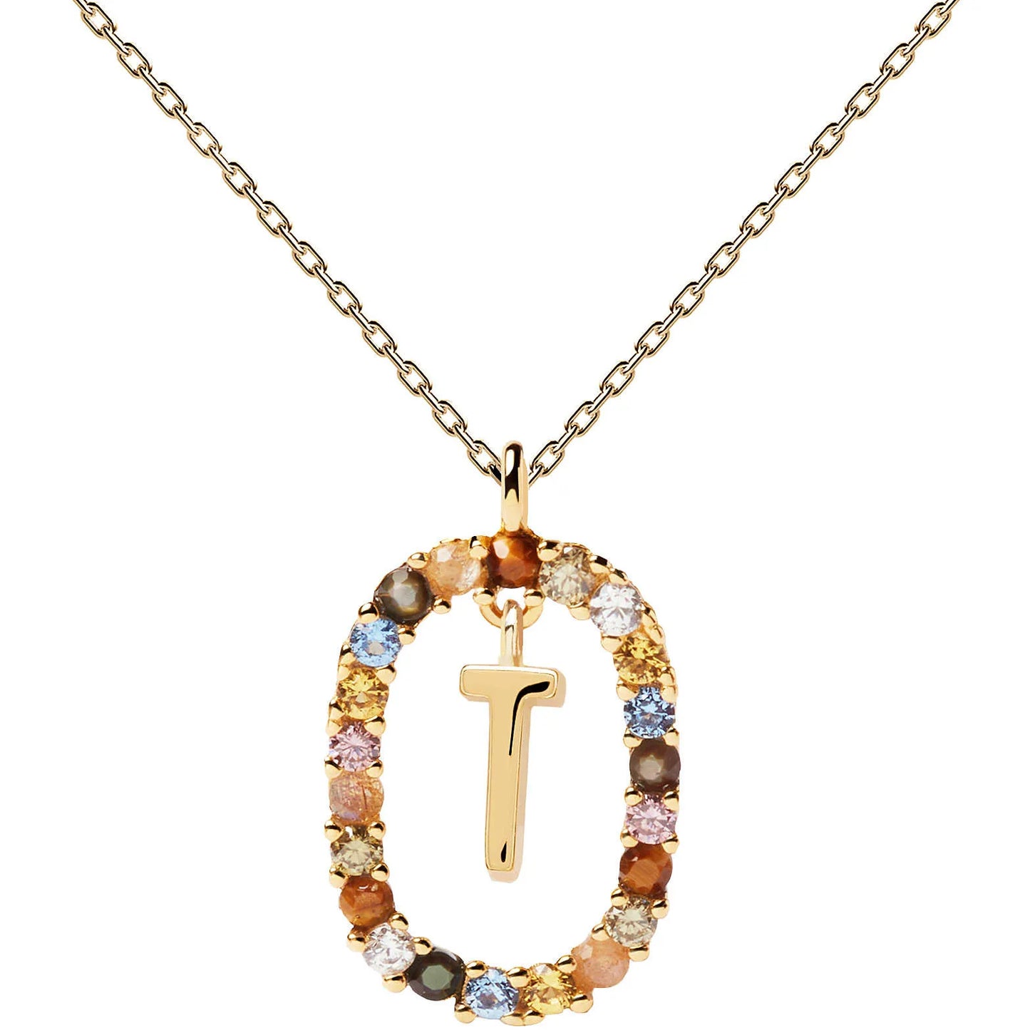 Collana Pd Paola Della Collezione New Letters T CO01-279-U - Arena Gioielli