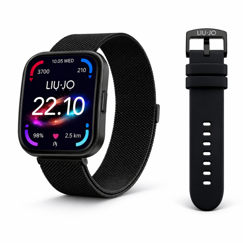 Smartwatch Uomo Liu Jo Curved Black SWLJ219 - Arena Gioielli - Liu Jo