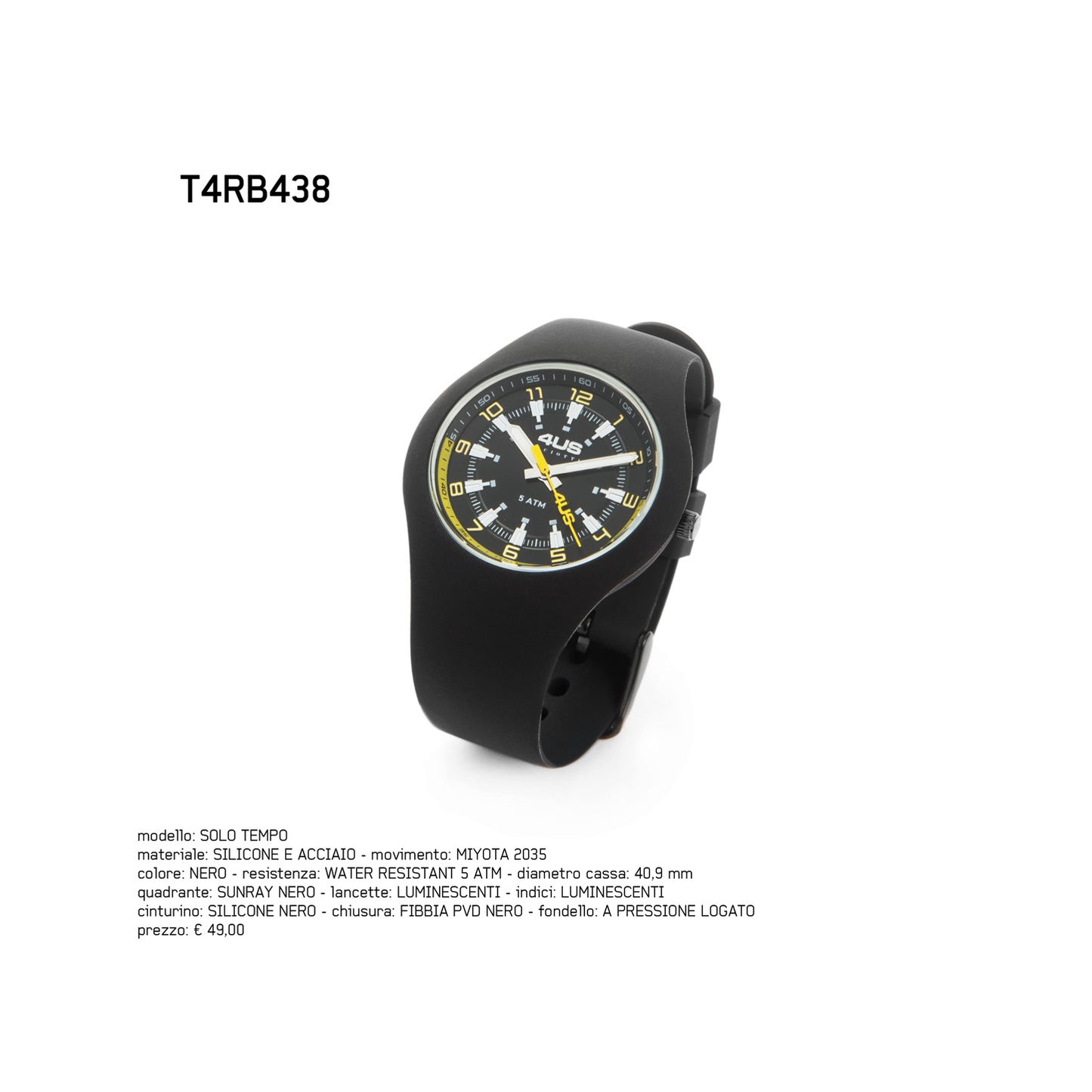 Orologio uomo Paciotti T4RB438