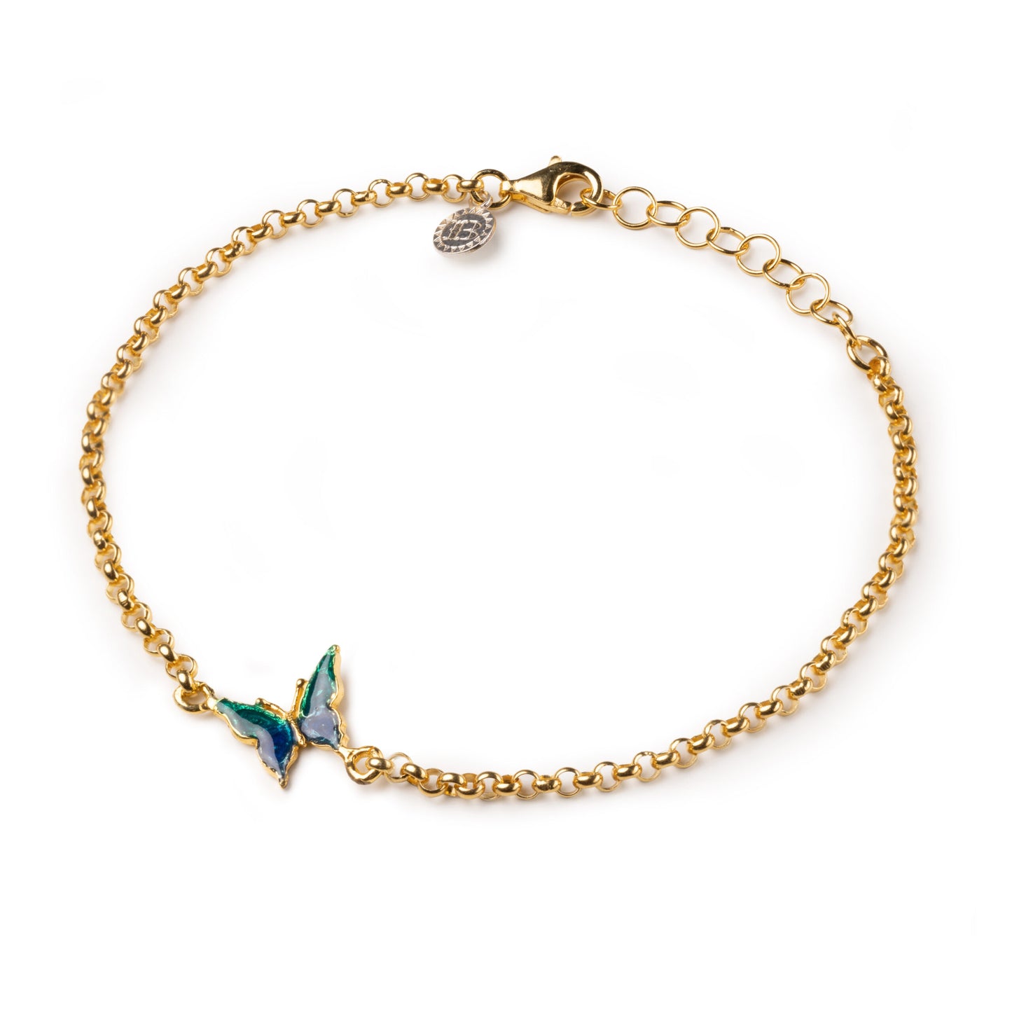 Bracciale in argento Isola Bella Farfalla Smalto 20001312 - Arena Gioielli
