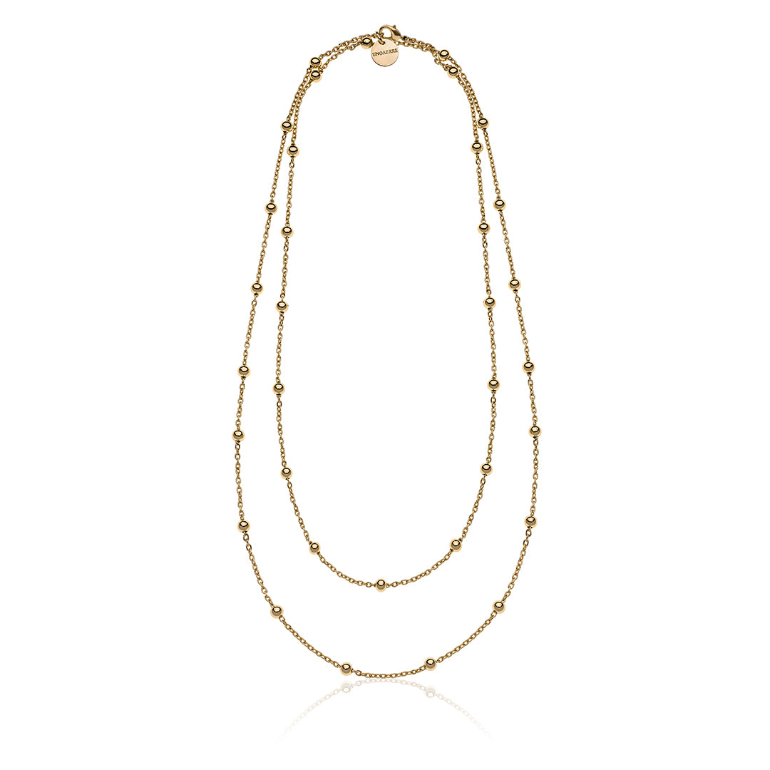 Collana in bronzo dorato Unoaerre 000EXH4294000 - Arena Gioielli - Unoaerre