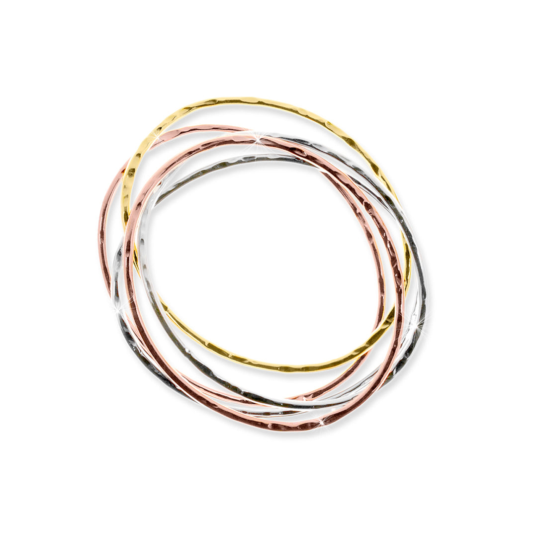 Bracciale in bronzo tre colori UnoAerre - Arena Gioielli - Unoaerre