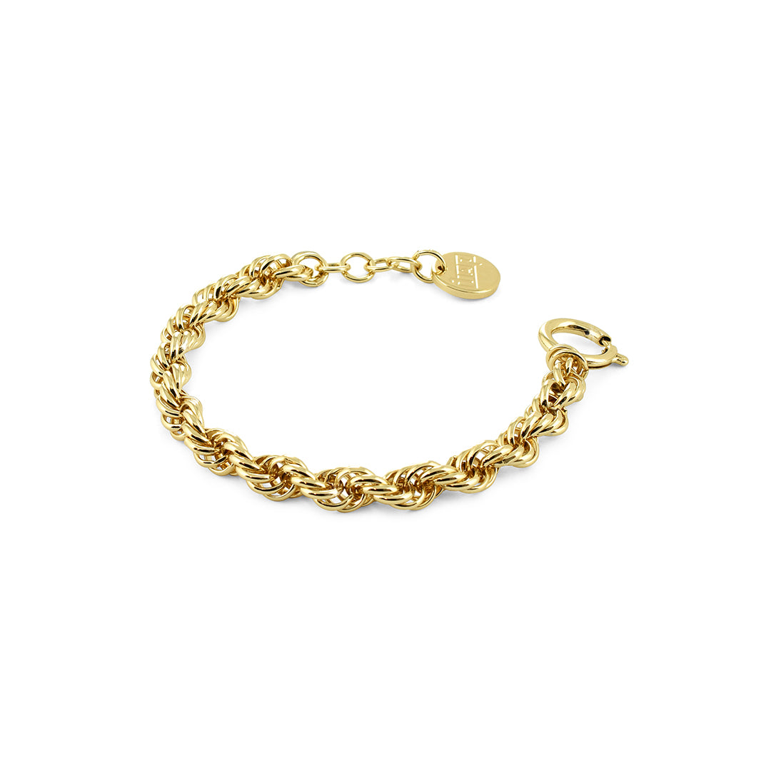 Bracciale in bronzo Dorato UnoAerre - Arena Gioielli - Unoaerre