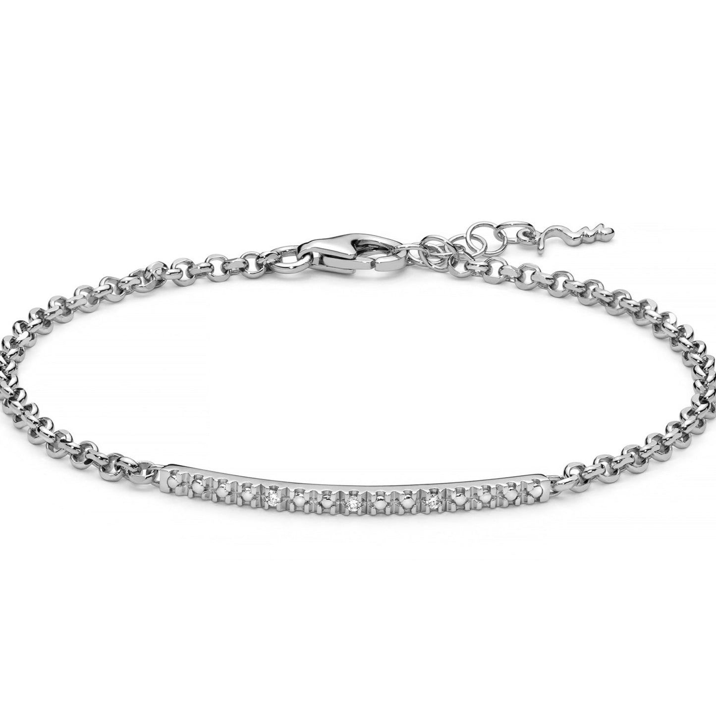 Bracciale Miluna in argento 925 Diamantissima BRD949 - Arena Gioielli