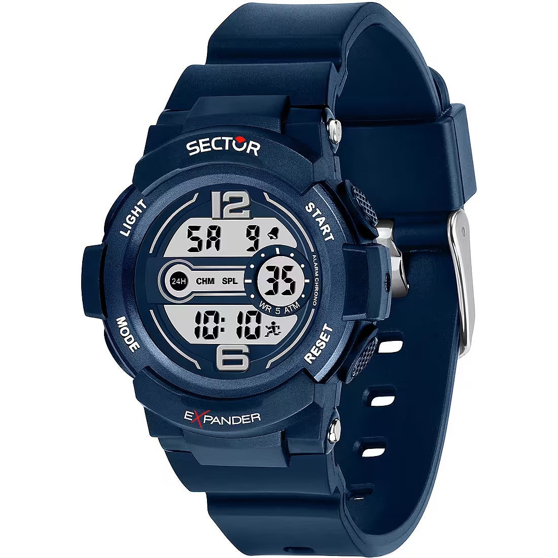 Orologio digitale uomo silicone Sector Ex-16 Blu R3251525002 - Arena Gioielli