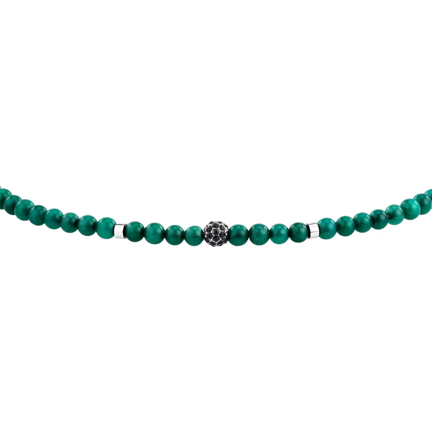 Bracciale Uomo Morellato Terra in Acciaio e Quarzo Verde – S1763 - Morellato