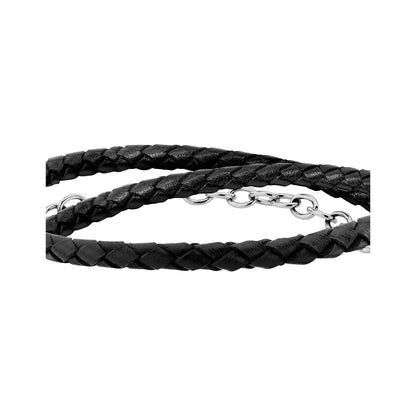 Bracciale Uomo Trussardi T-Leather TJAXZ17 - Arena Gioielli