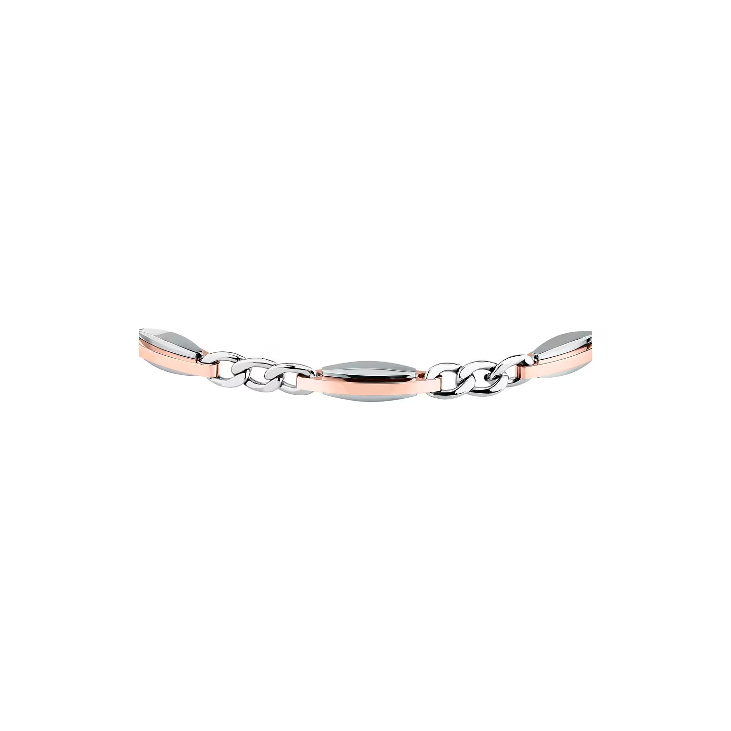 Bracciale Uomo Trussardi T-Steel TJAXV38 – Acciaio Oro Rosa - Arena Gioielli 