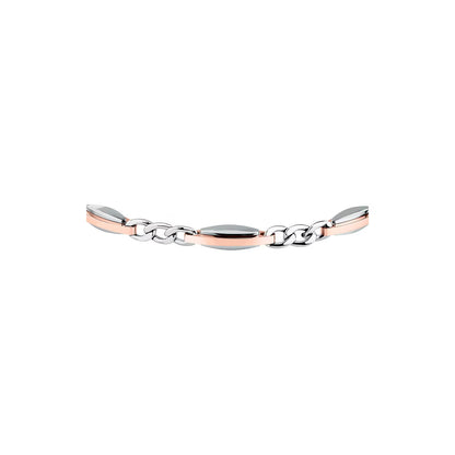 Bracciale Uomo Trussardi T-Steel TJAXV38 – Acciaio Oro Rosa - Arena Gioielli 