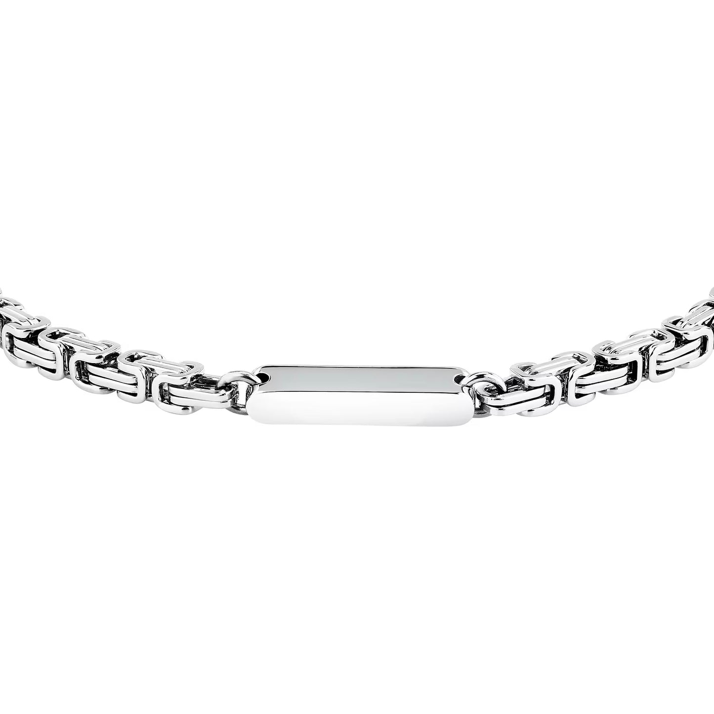 Bracciale Uomo Trussardi T-Steel TJAXV56 – Maglia Bizantina - Trussardi