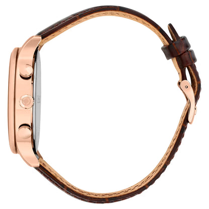 Orologio Uomo Trussardi T-Inedito Oro Rosa Pelle Marrone R2451174001 - Arena Gioielli