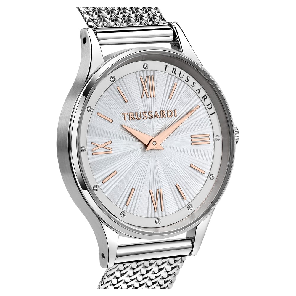 Orologio Donna Trussardi T-Star in Acciaio Silver – R2453152503 - Arena Gioielli 
