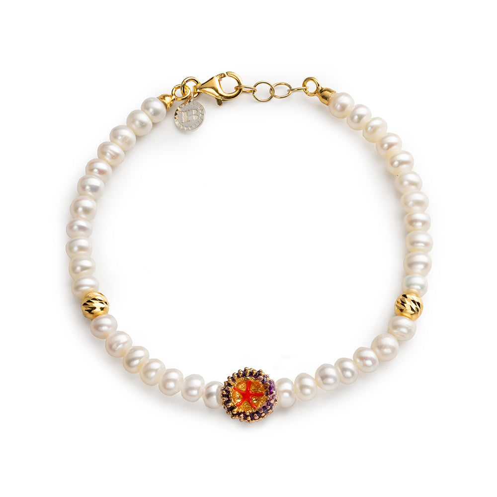 Bracciale donna in argento Isola Bella Perla Riccio 20001419