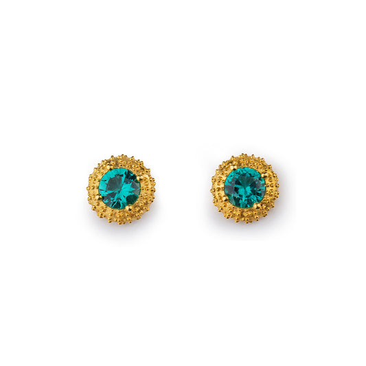 Orecchini donna in argento dorato Isola Bella Riccio 20001441