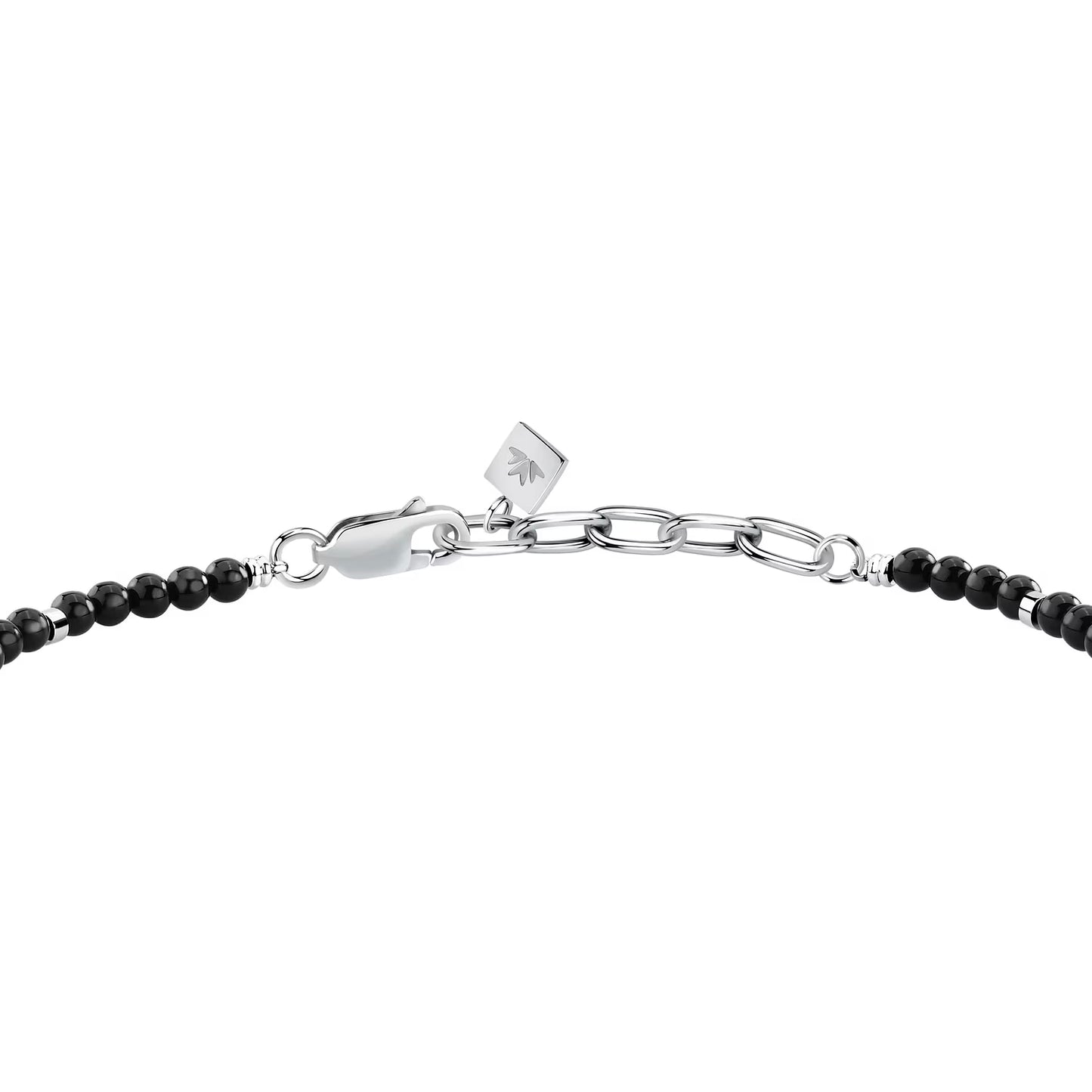 Bracciale Uomo Morellato Terra in Acciaio e Onice Nero – S1762