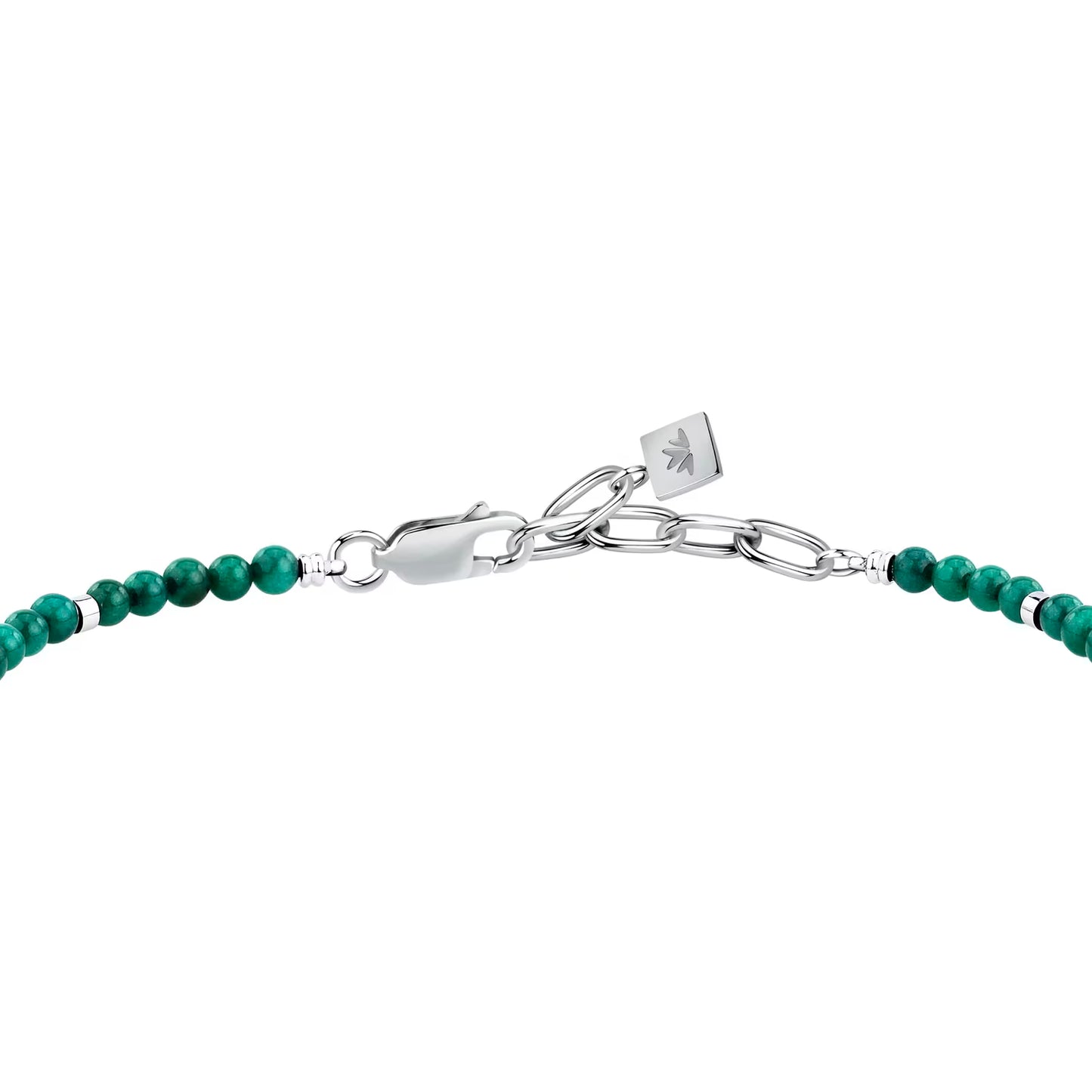 Bracciale Uomo Morellato Terra in Acciaio e Quarzo Verde – S1763 - Morellato