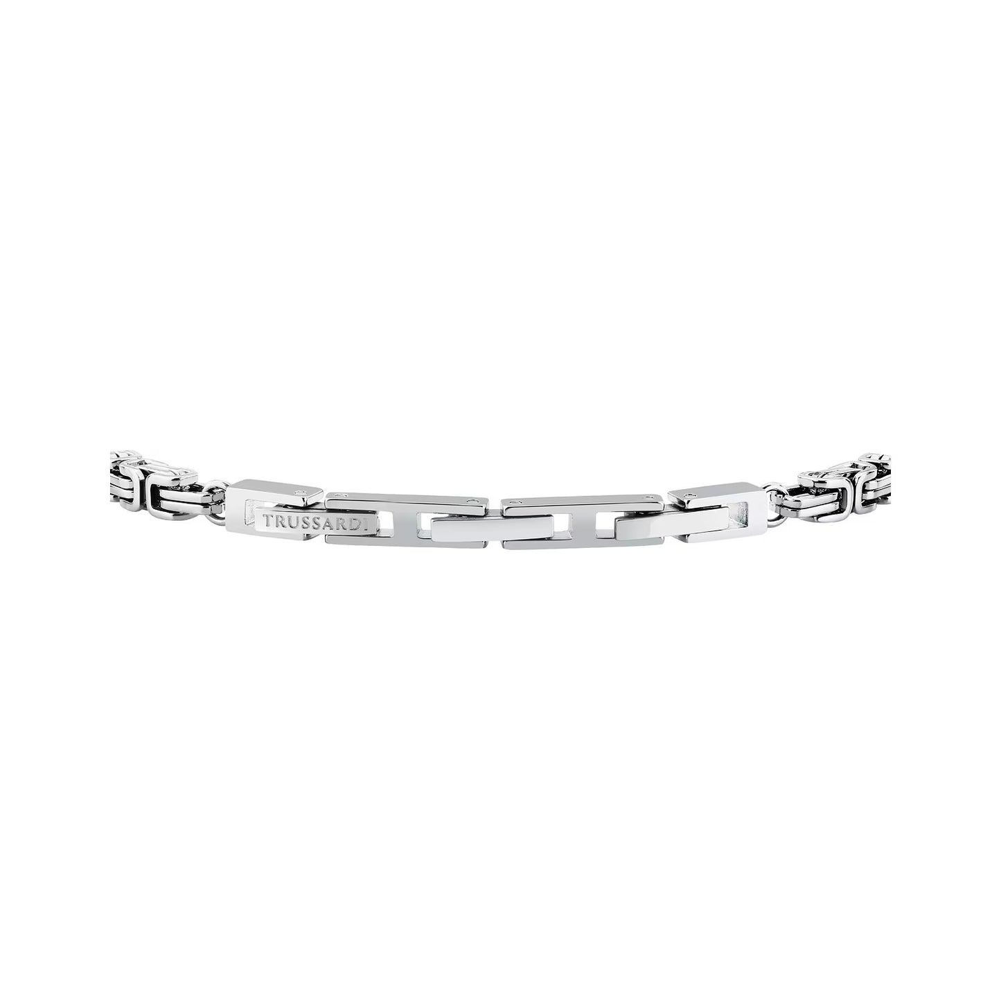 Bracciale Uomo Trussardi T-Steel TJAXV56 – Maglia Bizantina - Trussardi