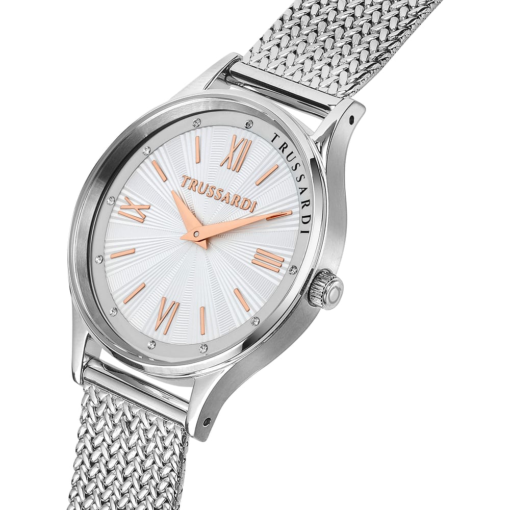 Orologio Donna Trussardi T-Star in Acciaio Silver – R2453152503 - Arena Gioielli 