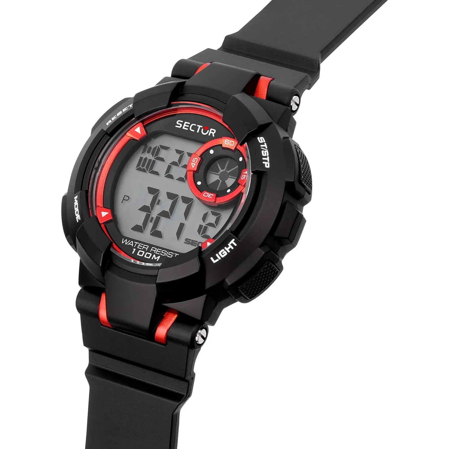 Orologio digitale uomo silicone Sector Ex-36 Nero R3251283001 - Arena Gioielli 