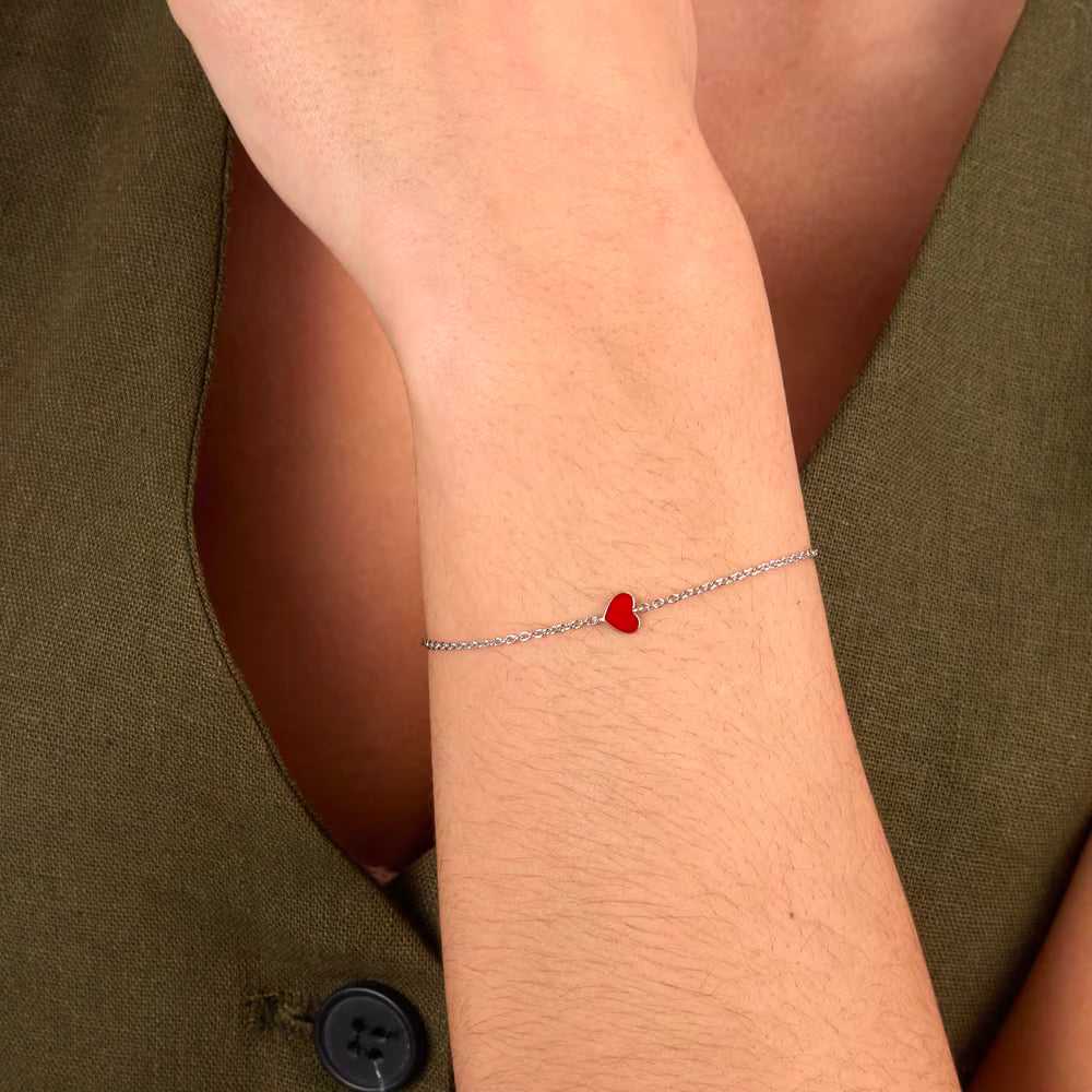 Bracciale Donna Morellato Dono in Argento con Cuore Rosso – SAZL09 - Arena Gioielli  - Morellato