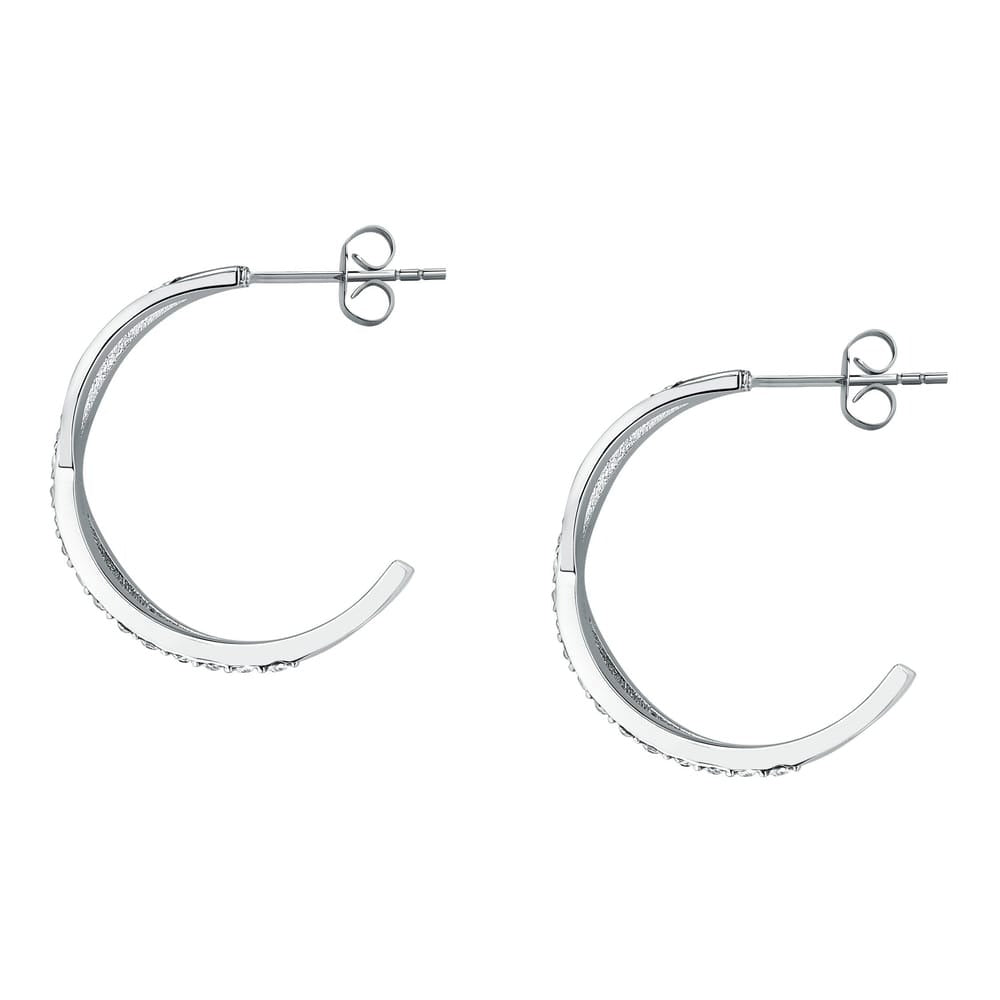 Orecchini acciaio Gioielli Morellato Creole SAVN03 - Arena Gioielli 