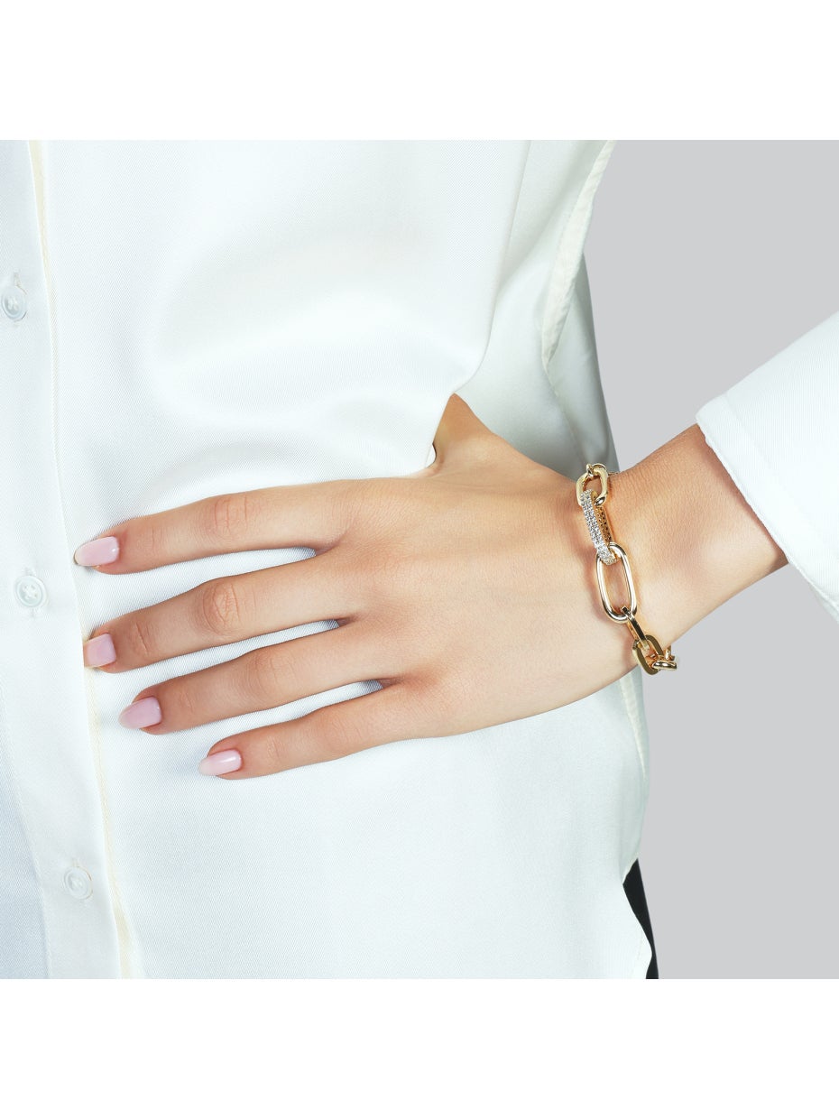 Bracciale Donna Unoaerre 000EXB5394000 – Catena Oro Zirconi - Arena Gioielli  - Unoaerre