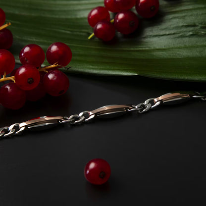Bracciale Uomo Trussardi T-Steel TJAXV38 – Acciaio Oro Rosa - Arena Gioielli 