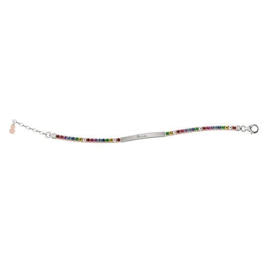 Bracciale tennis argento bambina Nanan NAN0336 - Arena Gioielli 