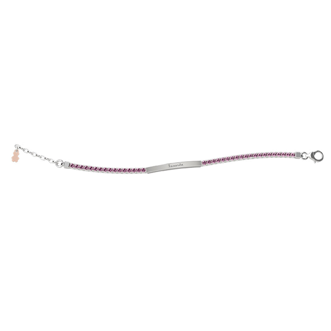 Bracciale tennis argento bambina Nanan NAN0340 - Arena Gioielli 