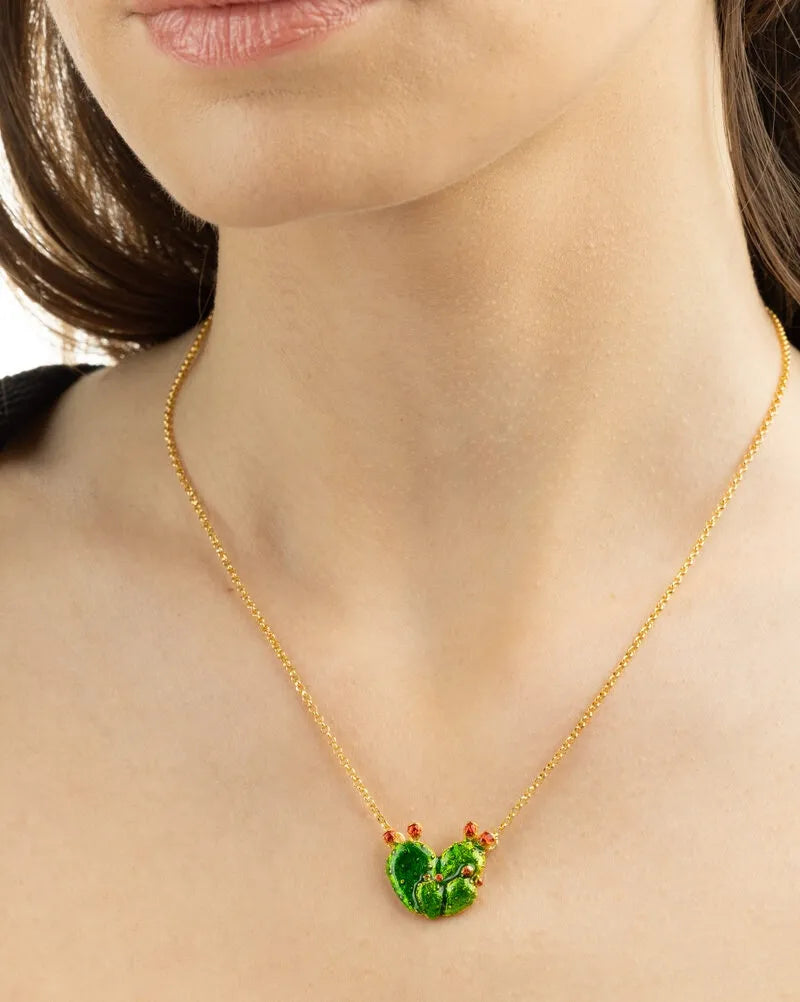 Collana donna argento Isola Bella Pala di fico 20001168 - Arena Gioielli 