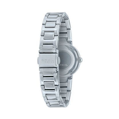 Orologio Solo Tempo Donna Breil Tribe Dance Floor Petit EW0830 in Acciaio con Cristalli e Quadrante Argento