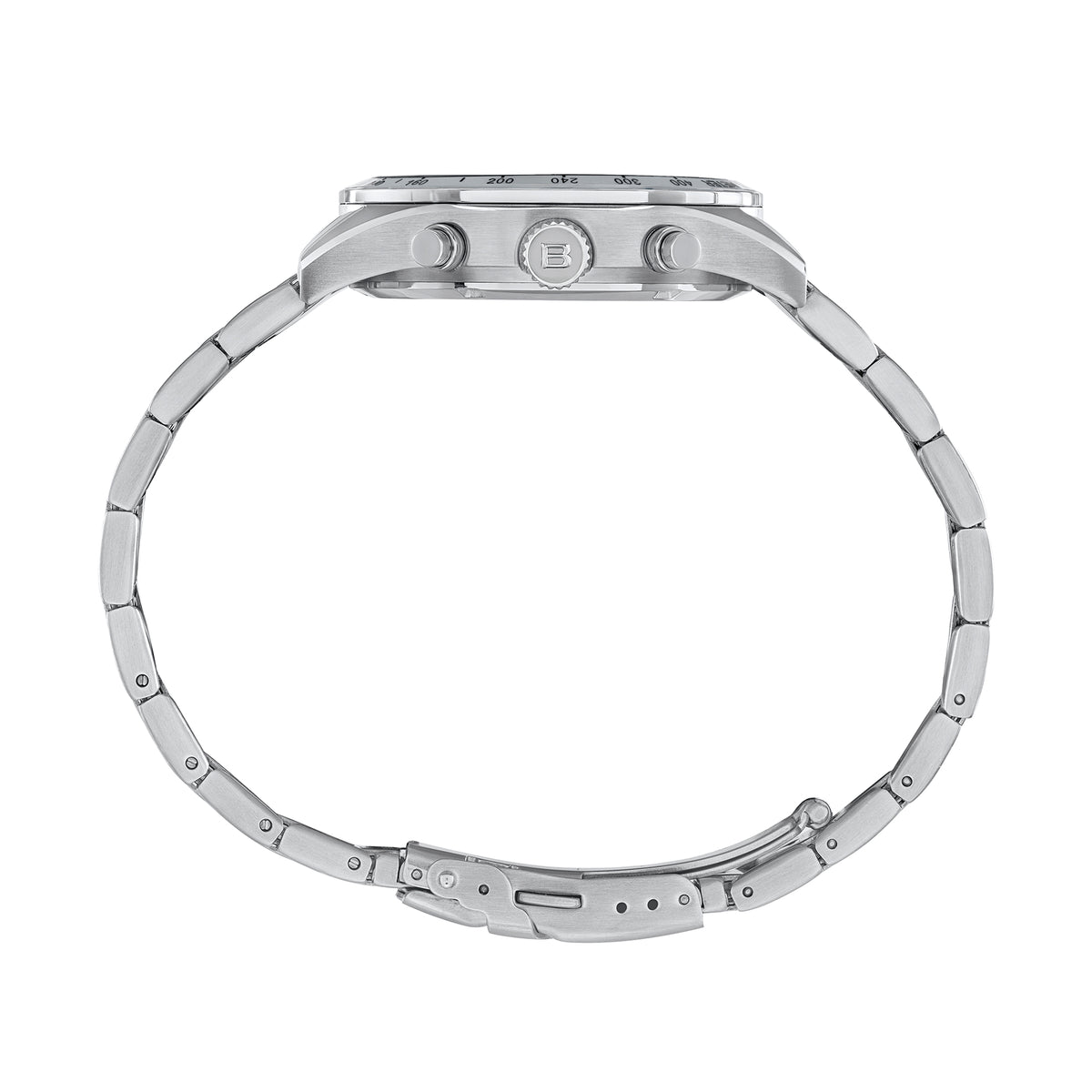 Orologio Cronografo Uomo Breil Tribe Eco EW0858 in Acciaio Silver con Quadrante Argento 42 mm - Breil