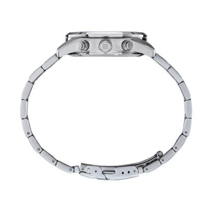 Orologio Cronografo Uomo Breil Tribe Upton EW0860 in Acciaio Silver con Quadrante Nero 41 mm