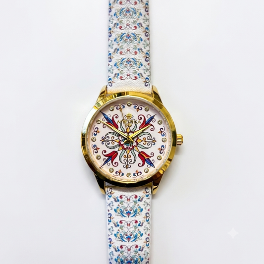 Orologio Donna Mizzica MB199 – Quadrante Carretto Multicolore - Arena Gioielli - Mizzica