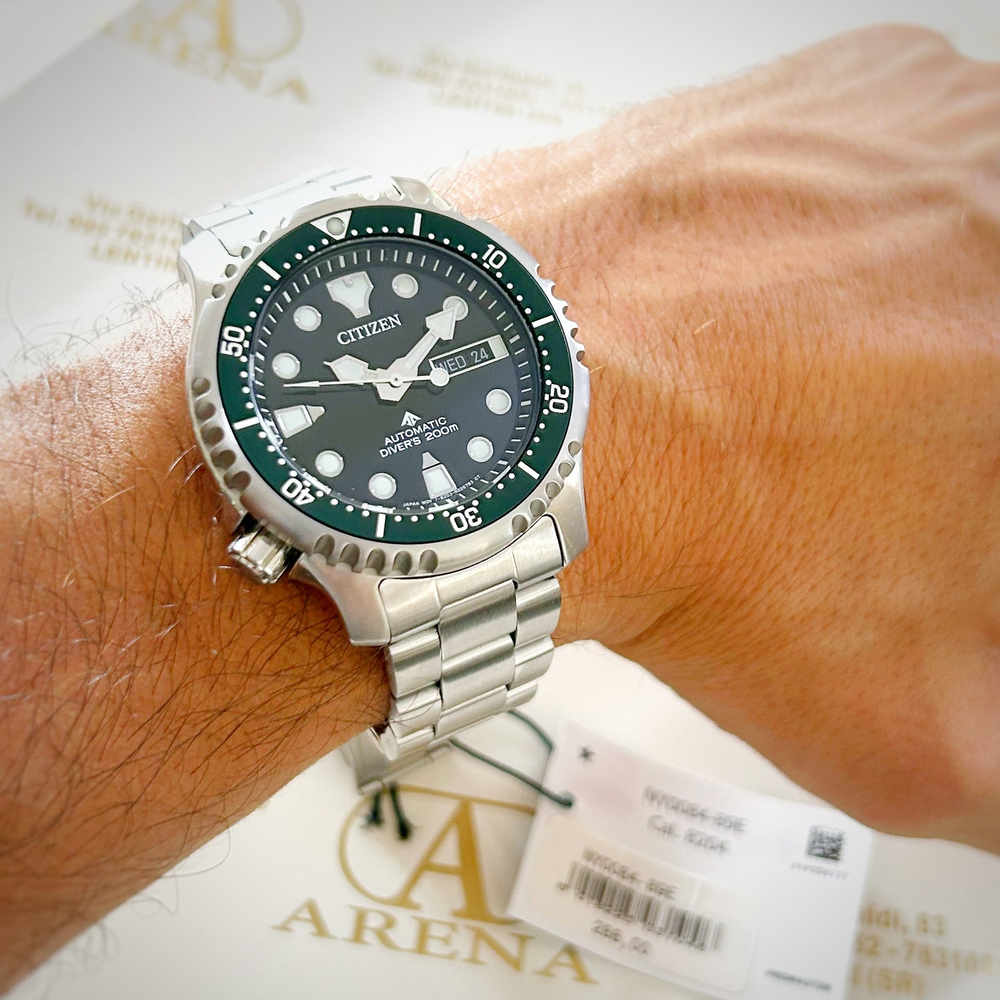 Orologio uomo automatico Citizen Promaster Diver NY0084-89E