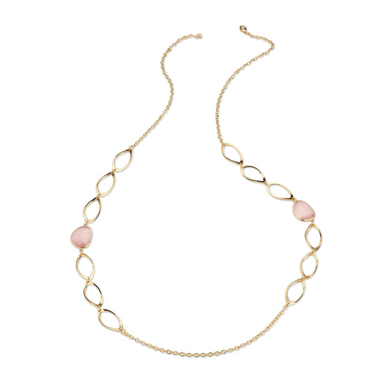 Collana Lunga Donna Sovrani Quarzo Rosa J12353 - Arena Gioielli - Sovrani