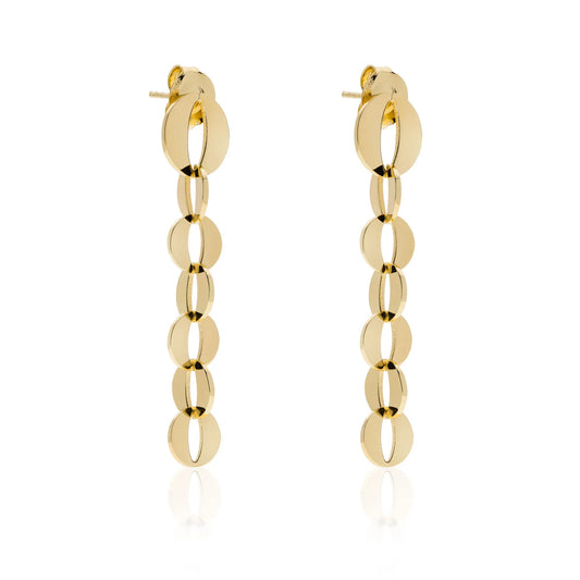 Orecchini Donna pendenti in bronzo oro Unoaerre 016EXO0068000 2470 - Arena Gioielli  - Unoaerre
