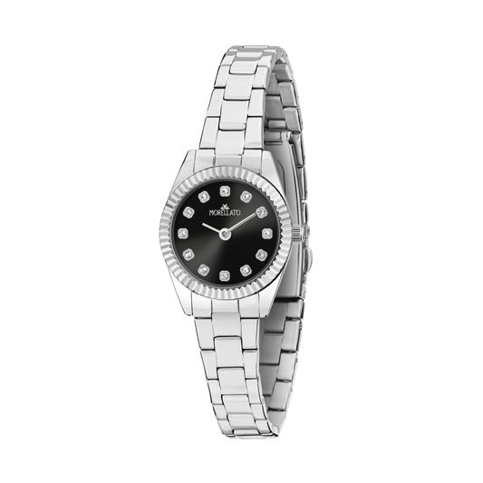 Orologio Donna Morellato Magia Acciaio Quadrante Nero R0153165546 - Arena Gioielli - Morellato