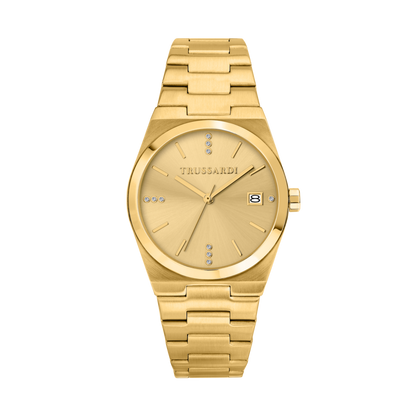 Orologio Donna Trussardi T-Milano R2453175502 Acciaio Oro - Arena Gioielli
